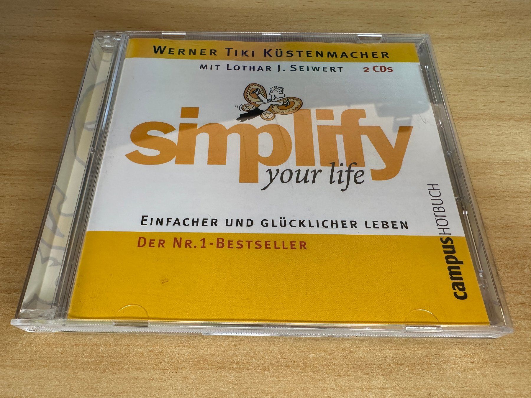 Audiolibri: V1 simplify your life: Einfacher und glücklicher lebe - 2 CD – Usato da Rikon im Tösstal venduto da Alpenmutz