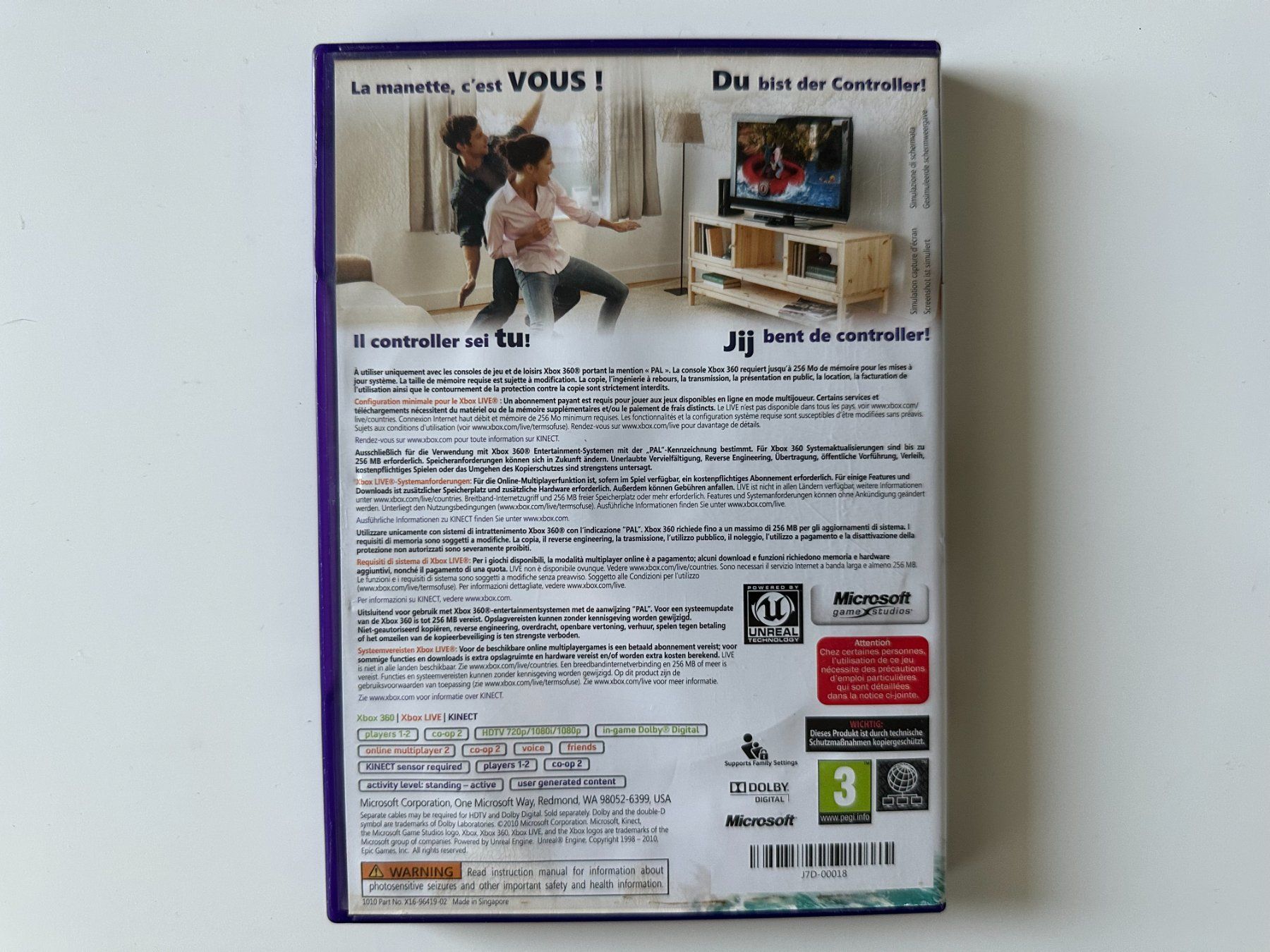 Microsoft Giochi: Kinect Adventures!, Xbox 360 – Usato da Couvet venduto da Aura_aura 2