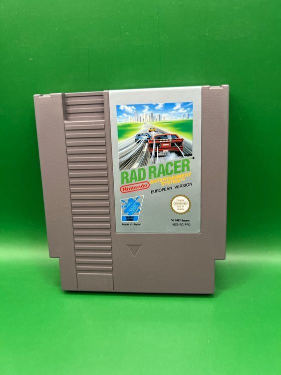 Giochi: Rad Racer - Nintendo NES – Usato da Frauenfeld venduto da bigauditor