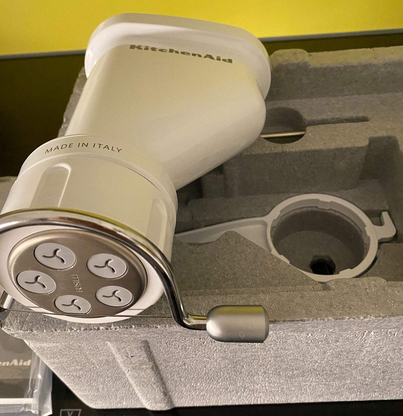Kitchenaid Elettrodomestici da cucina: KitchenAid/ Kotchenaid Nudeln /Pasta mit 6 Einsätze – Usato da Bern venduto da Mimmo00 1