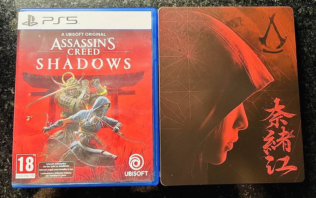 Sony Spiele: PS5 / Assassin's Creed Shadows - Steelbook Edition – Gebraucht aus Bern von JoVee