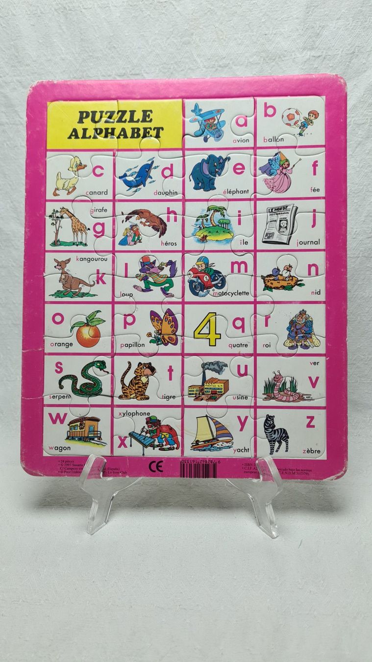 Puzzles: Puzzle de l'alphabet – D'occasion à courtelary par ikidin65
