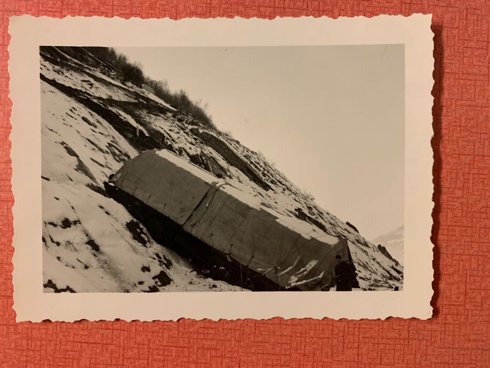 7 Alte Fotos aus 50er Jahre, Eisenbahn entgleist ? Kaufen auf Ricardo