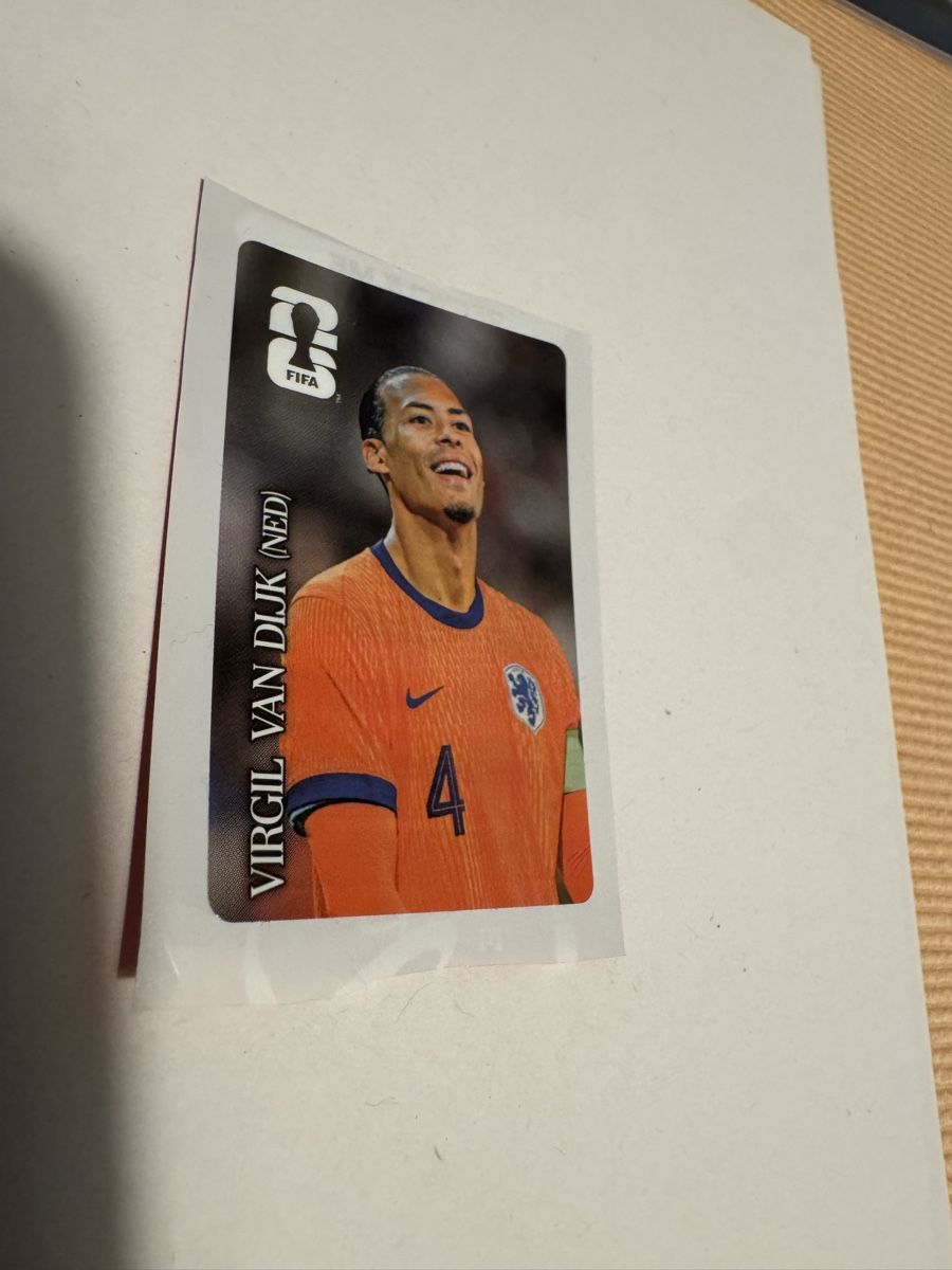 Coca-Cola Cartes à collectionner: Sticker Coca Cola Virgil Van Dijk – Neuf avec emballage d'origine à Lausanne par jano2904