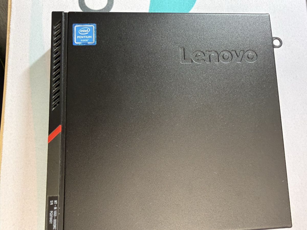 Lenovo PCs: Lenovo ThinkCentre M600 Tiny PC Intel Pentium gebraucht – Gebraucht aus St.Gallen von hss_GmbH 1
