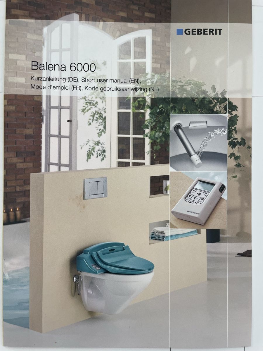 Geberit WC: Geberit Balena 6000 Dusch-WC Sitz weiss gebraucht – Usato da Auswil venduto da surica 7