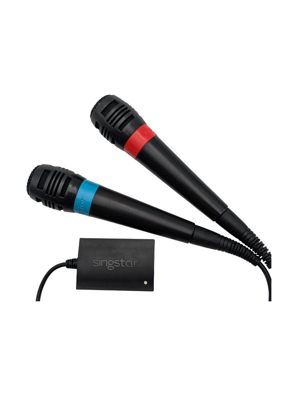 Sony Controller: SingStar Mikrofone – Blau & Rot – Usato da Domat/Ems venduto da IsseldorsShop