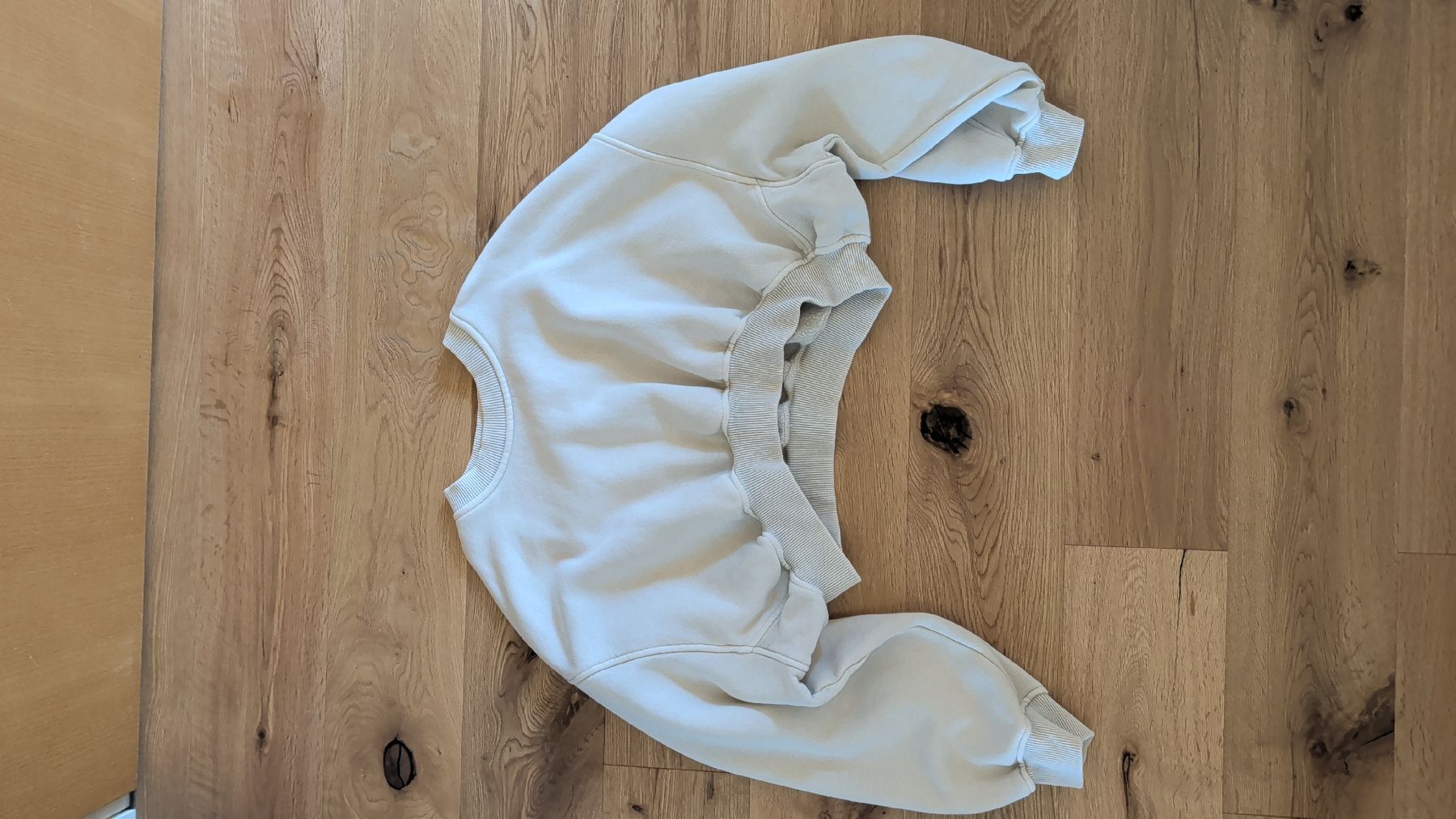 Zara Pulls & Sweat-shirts: cropped Zara Pullover, weiss – Neuf (Voir description) à Nenzlingen par mon_q2h8
