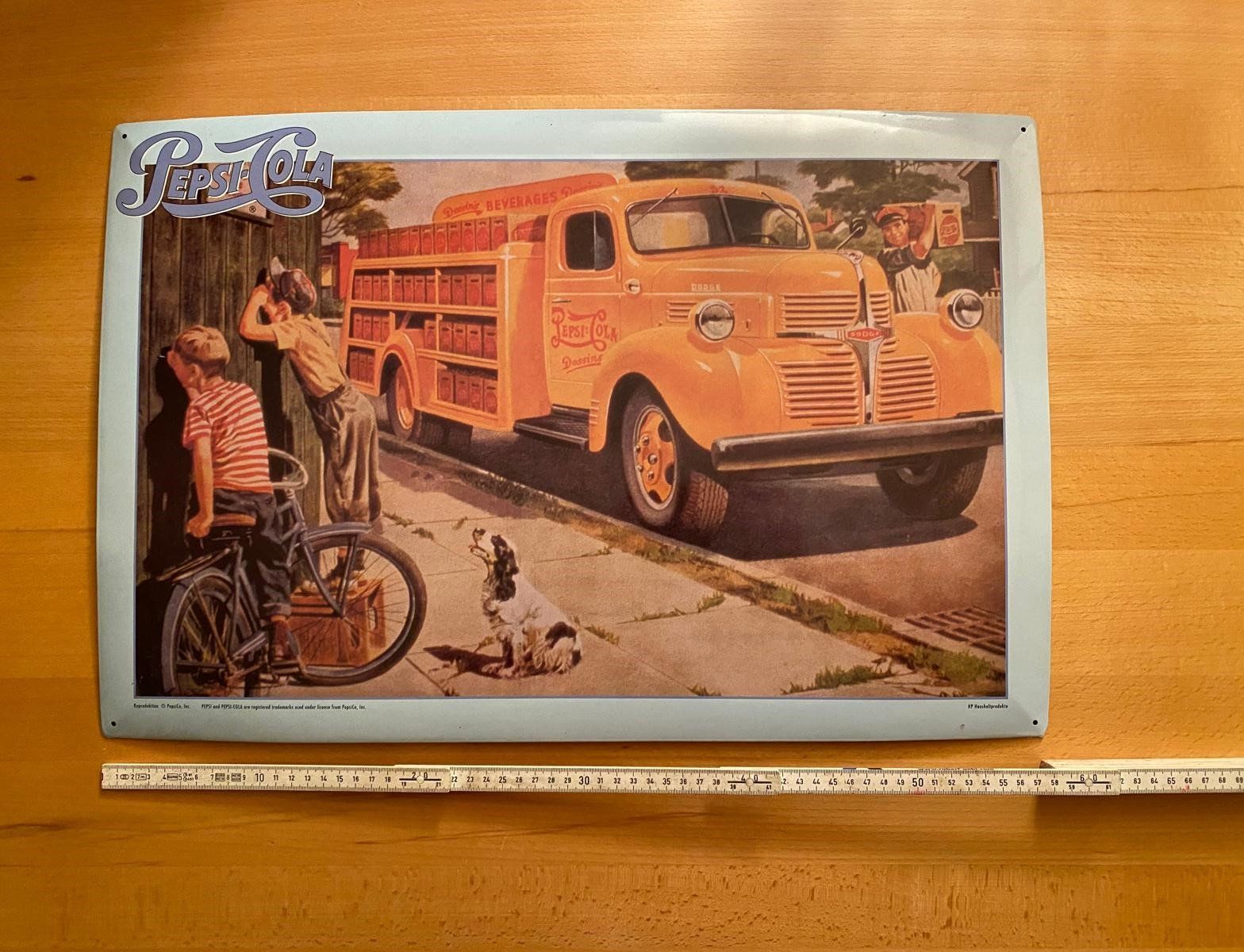 Pepsi Insegne: Pespsi Cola Reklame Vintage – Usato da Mauren venduto da lotus_46