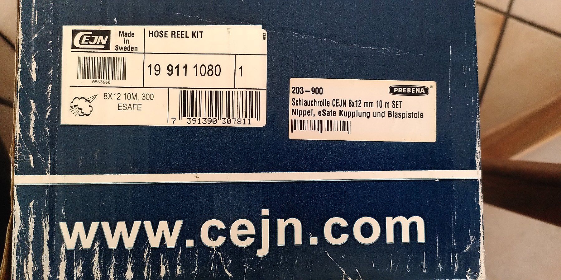 Tubi & Tubi flessibili: CEJN Schlauchroller 8x12mm 10m set – Nuovo e nell'imballaggio originale da Nods venduto da Bluenik 2