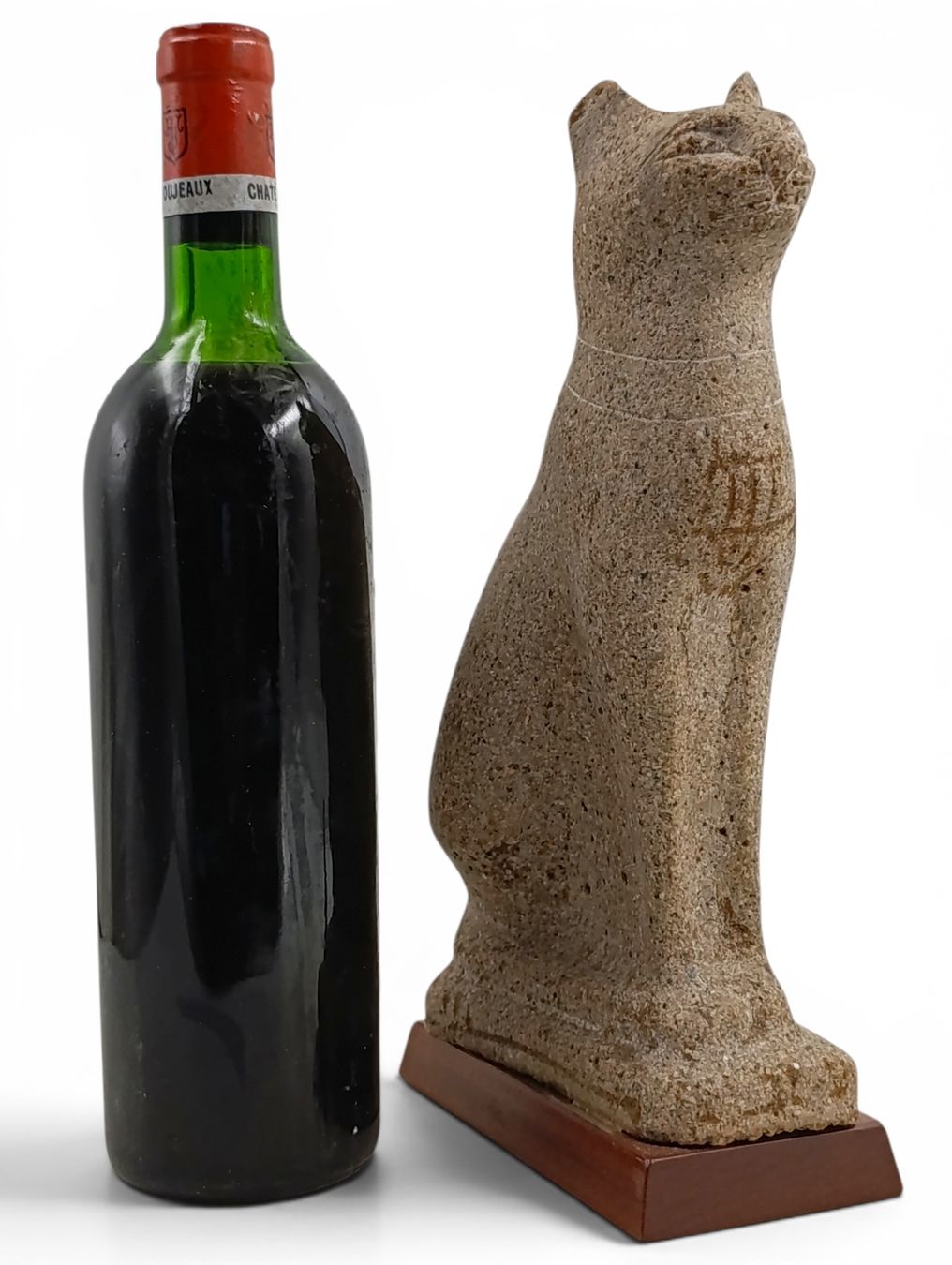 Sculture & Statue: Grosse Steinskulptur einer Katze  – Usato da Hochfelden venduto da Relict 3