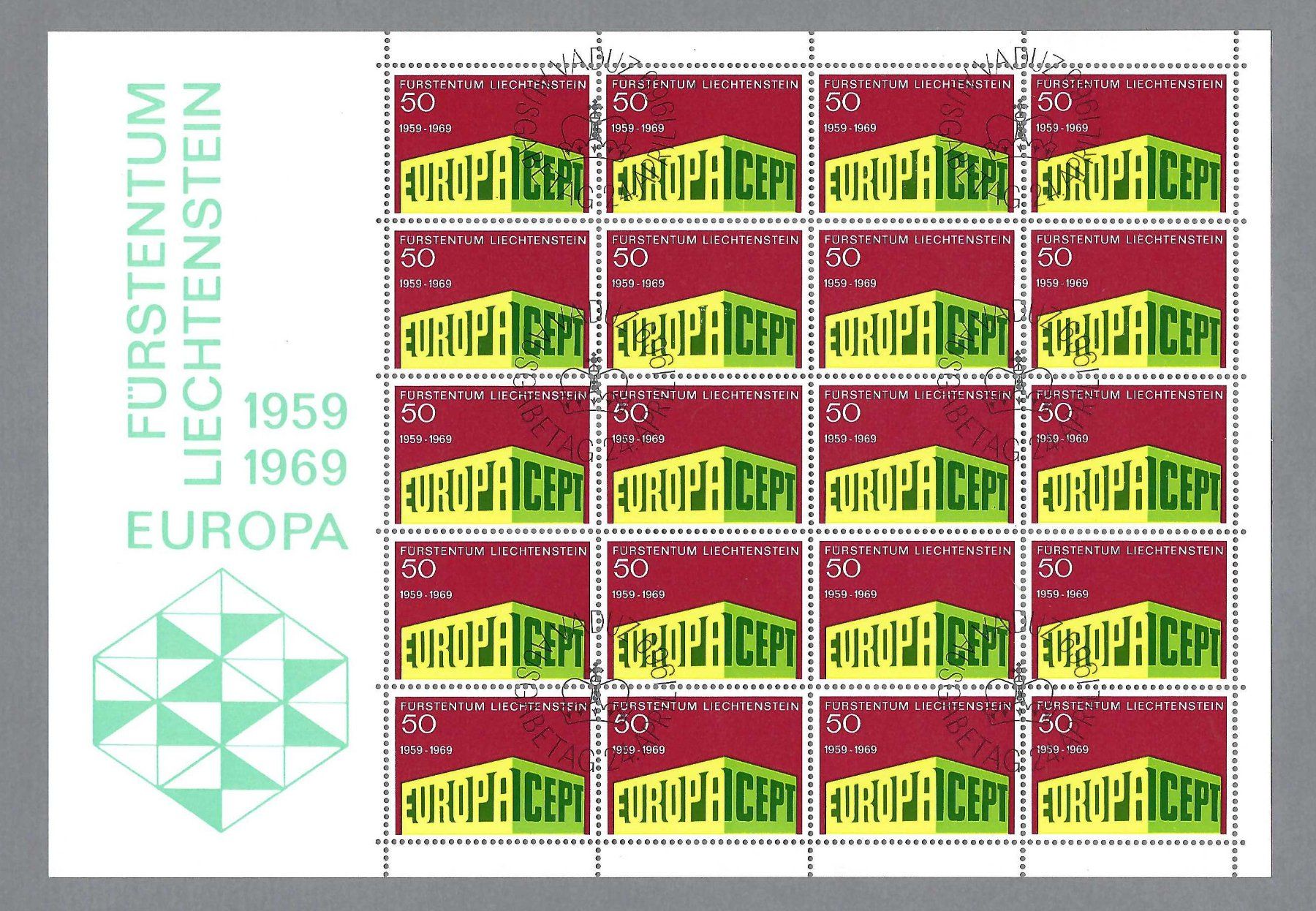Tutti i francobolli: Z/442, EUROPA 1969, BOGEN ** – Usato da Pura venduto da ulisse1957