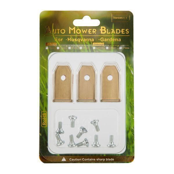 Coltelli: 9pcs Titan Messer Klingen Rasenmaeher – Nuovo (secondo la descrizione) da Thun venduto da nuonuo 3
