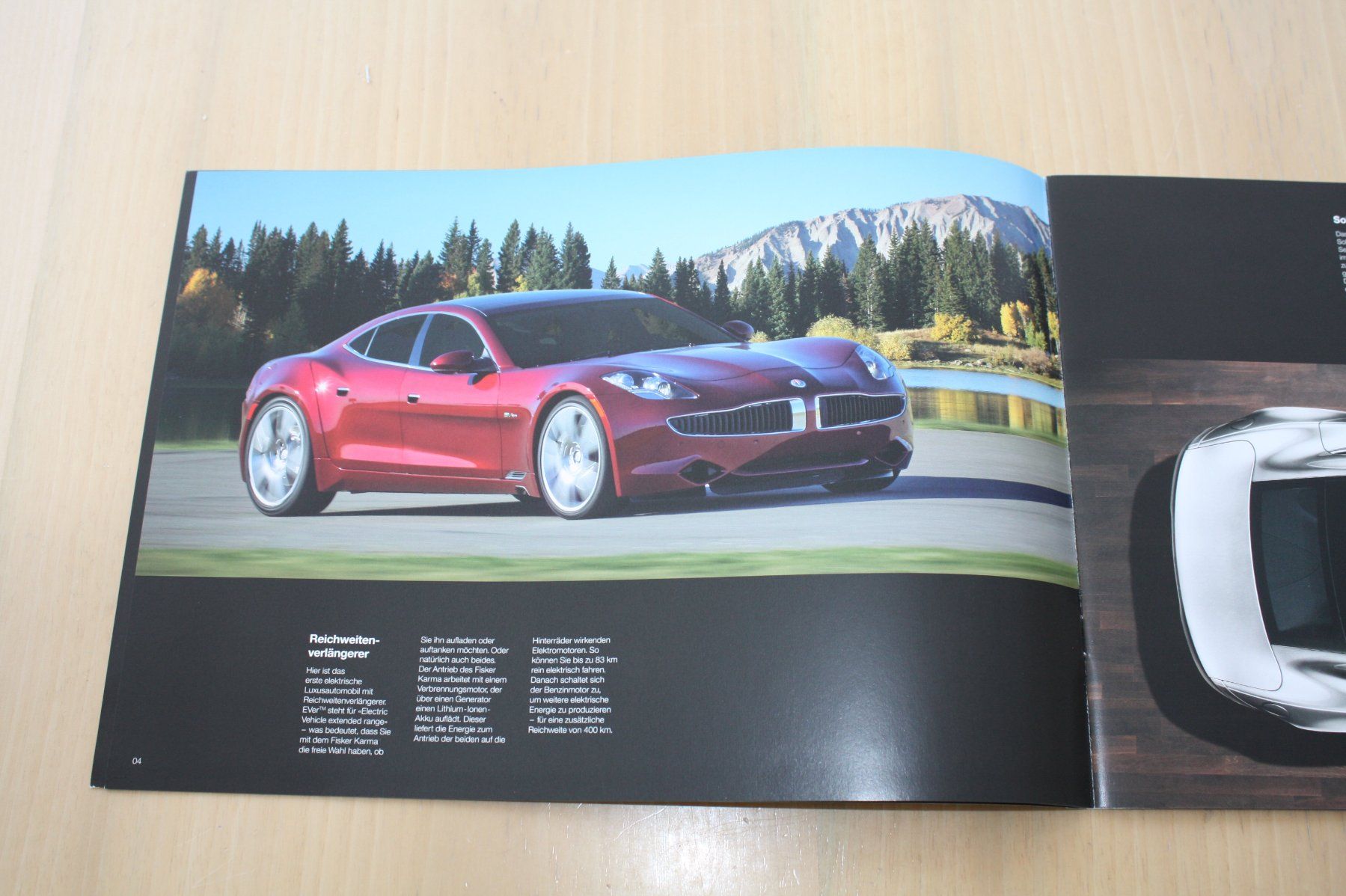 Documents: Fisker Karma Prospekt 2012 – D'occasion à Wikon par erwin400 2