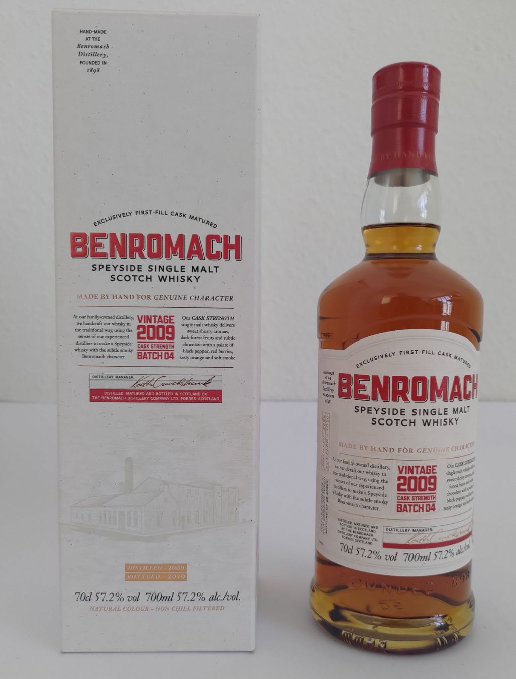 Bevande alcoliche: Benromach 2009 Batch 04 | 70 cl | 57,2% Vol. – Nuovo e nell'imballaggio originale da Cham venduto da Chri_nu