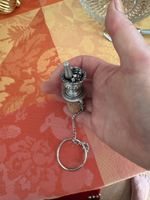 Flaschenverschluss Metall korken Dekoration mit Ring guter Z