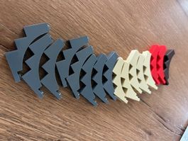 LEGO 16x Bogenstein 1x5x4 invertiert (30099)