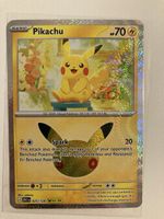 Pikachu 025/128 EN 30th 03/30