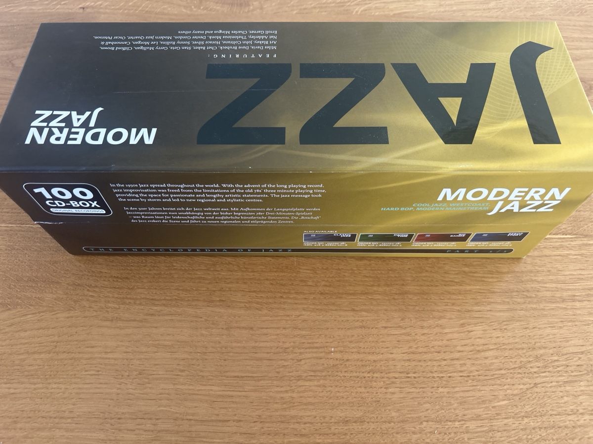 CDs: CD Box Modern Jazz 100 CDs neuwertig – Gebraucht aus Wohlen AG von Rstoeckli6 2