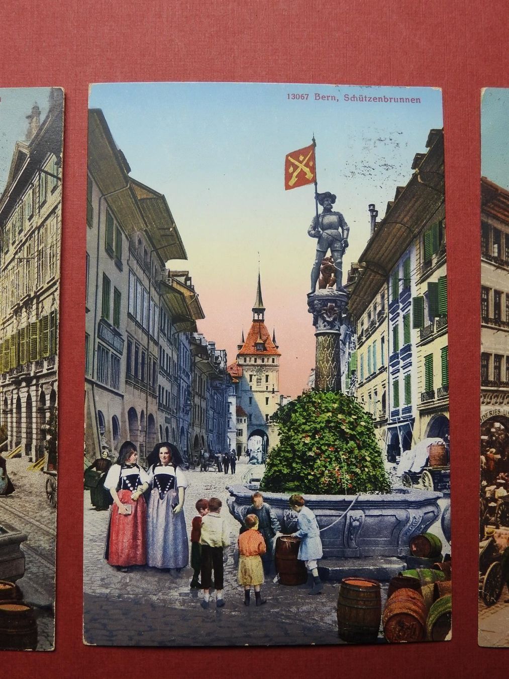 Cartoline postali: Bern  - 3 schöne AK, belebt !! – Usato da Rain venduto da 999-800-K 2