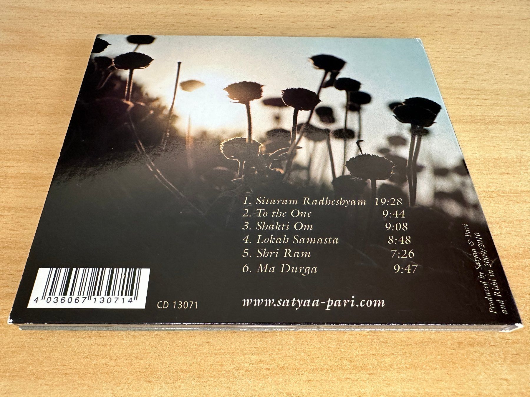 CDs: Satyaa & Pari – To The One – Gebraucht aus Rikon im Tösstal von Alpenmutz 1