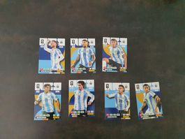 Panini Adrenalyn XL – 7 HERO Karten ARG – Top Zustand