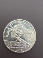 10 Euro Silbermünze FIS-Alpine Ski WM 2011