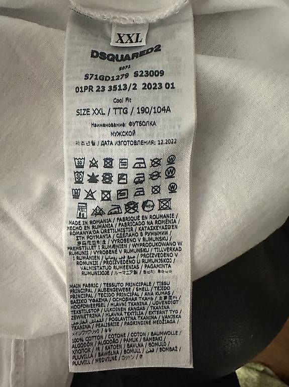 Dsquared2 T-shirt: Neues Dsquared2 T-Shirt – Usato da Niederhasli venduto da ee1308 1