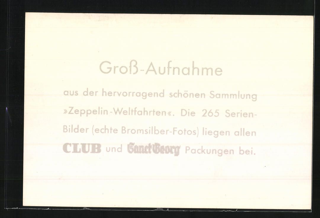 Fotografie & Manifesti: Fotografie Luftschiff Graf Zeppelin LZ-1 – Usato da Berlin venduto da bartko-reher 1