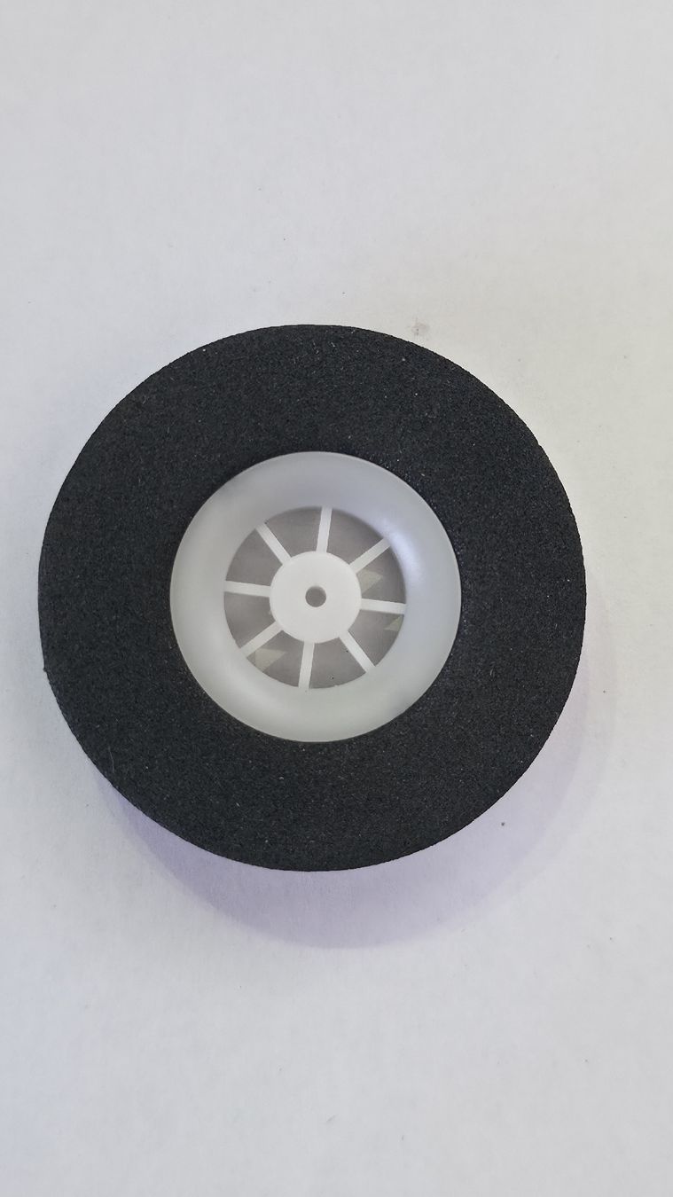 Modellismo RC: RC Modellbau 1x Rad Moosgummi 5 cm – Nuovo (secondo la descrizione) da Grüningen venduto da scotus82 1