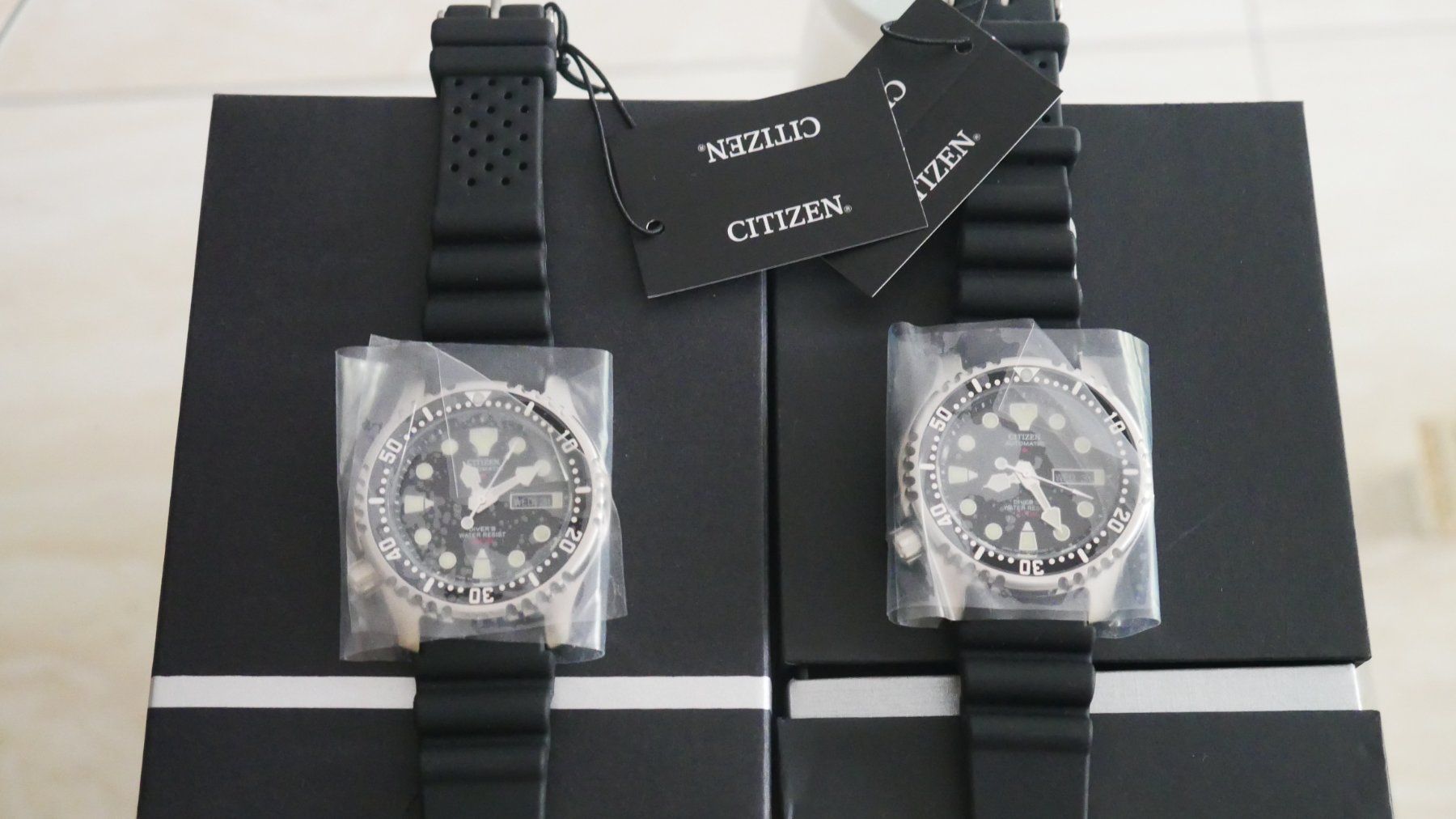 Citizen Uhren: 1)Citizen Promaster Marine Diver Automatic 200 meter – Neu und originalverpackt aus ZEININGEN von NEW70