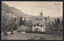 AK Neuveville, Gesamtansicht, 1915