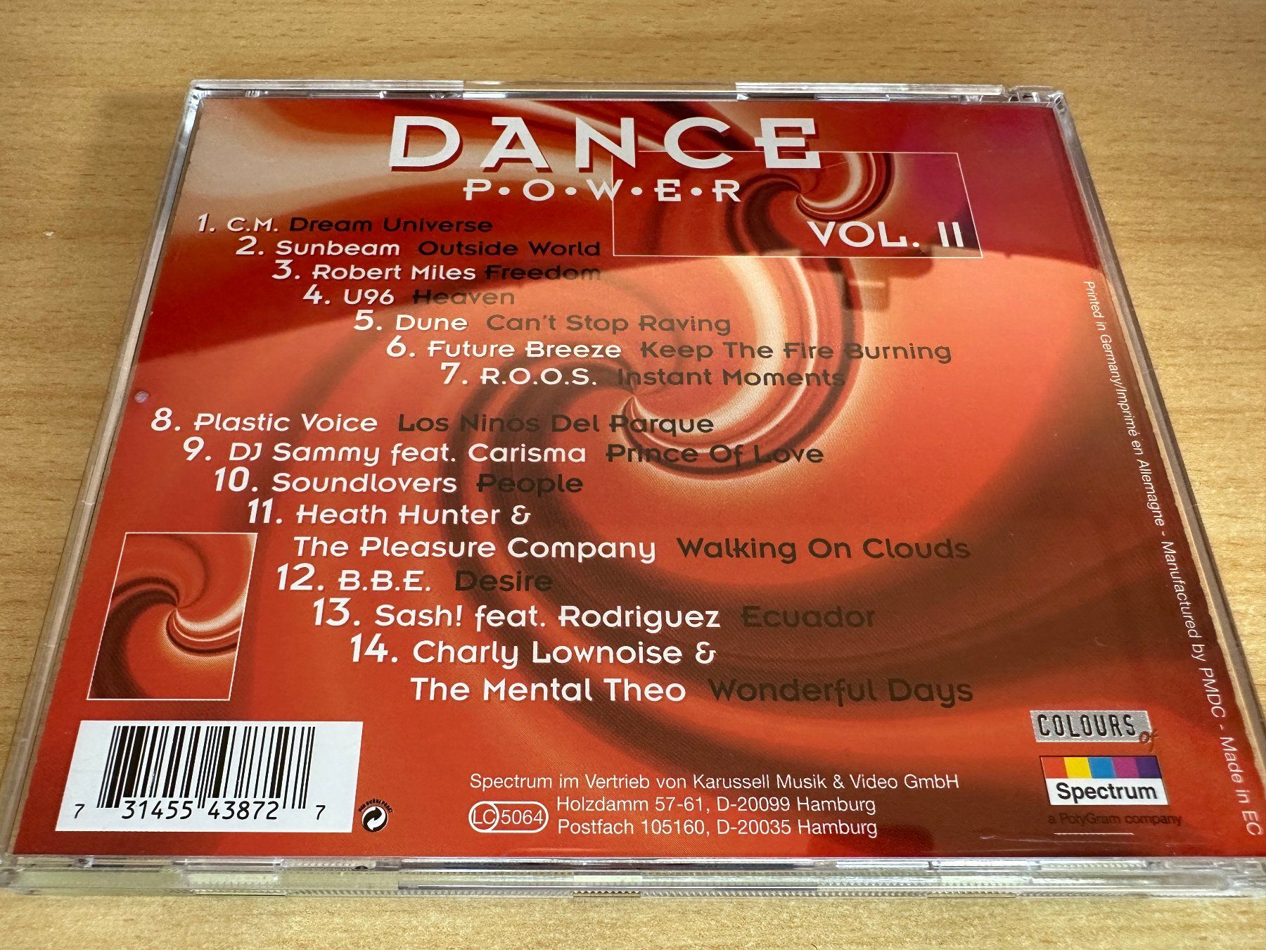 CDs: Various – Dance Power Vol. II – Gebraucht aus Rikon im Tösstal von Alpenmutz 1