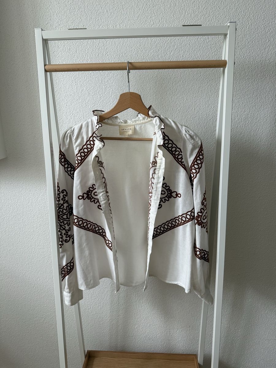 Sezane Camicette: Sézane Megan Shirt Size 34 – Nuovo (secondo la descrizione) da Jona venduto da ZoemesArchive 4