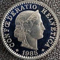 20 Rappen 1985 stgl. / aus Münzsatz