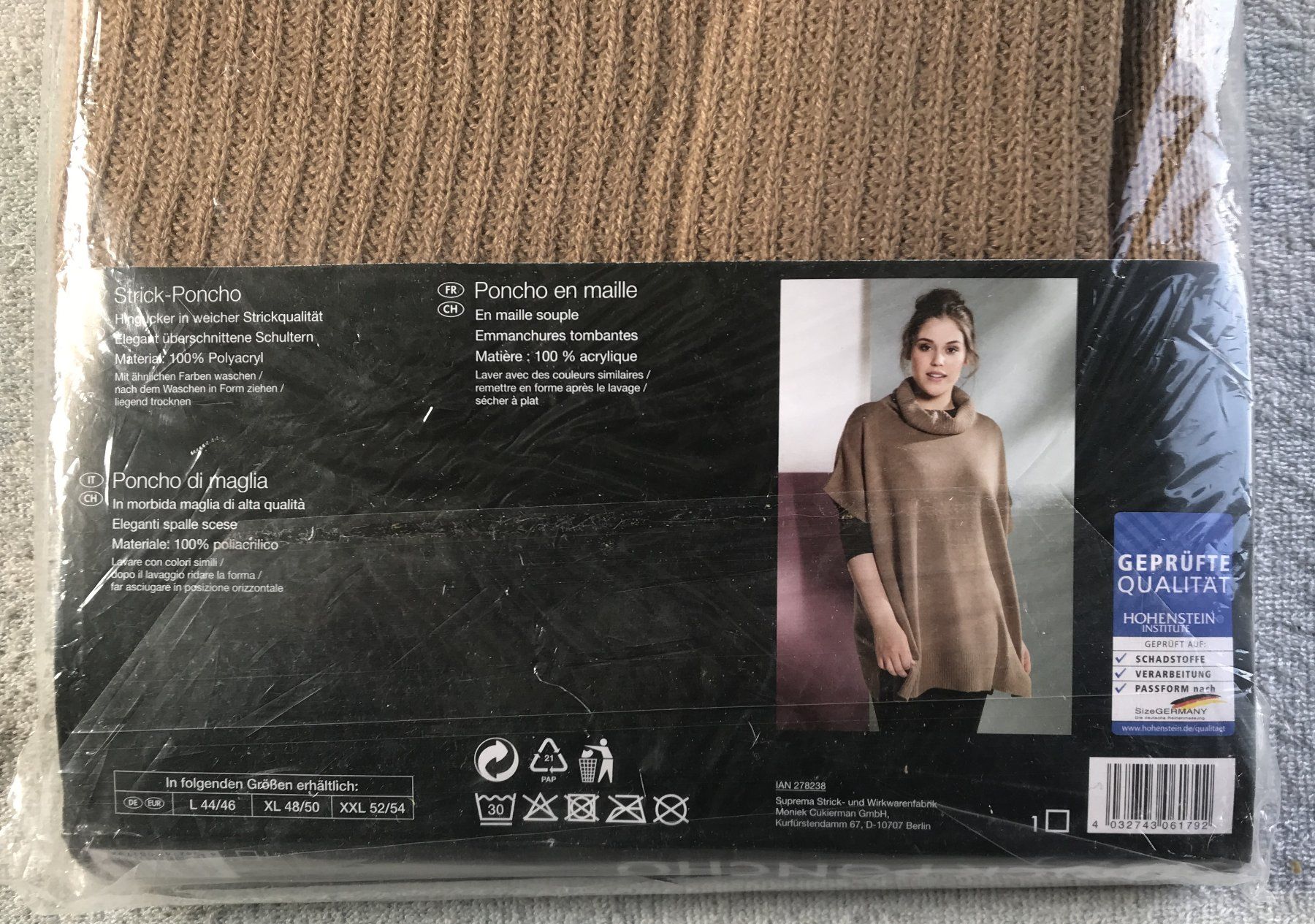 Pulls & Sweat-shirts: STRICK-PONCHO ORIGINALVERPACKT – Neuf avec emballage d'origine à Ostermundigen par Kari1937 5