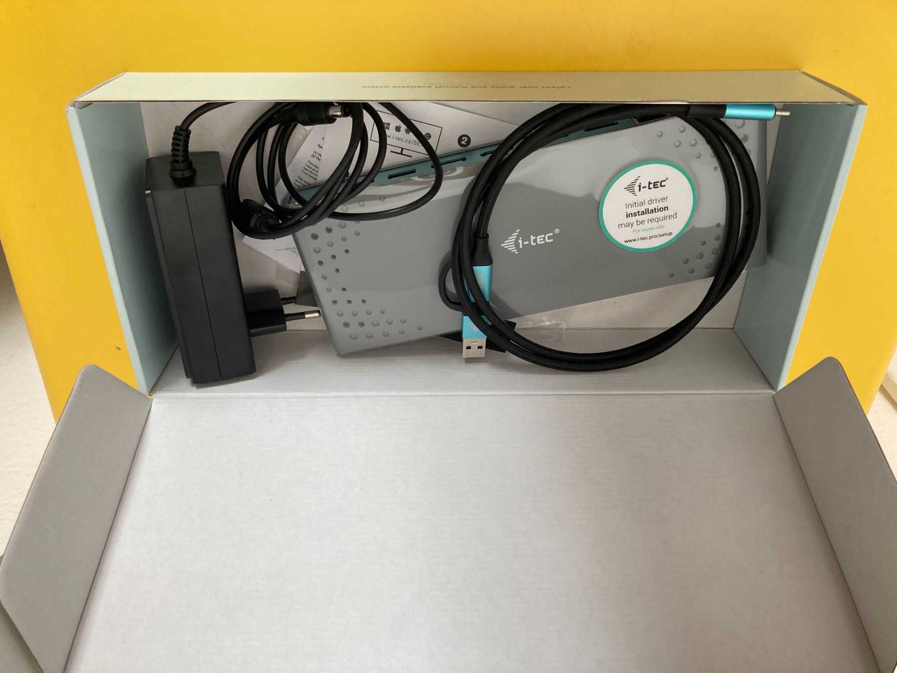 I-tec Docking station: i-tech USB 3.0 / USB-C Dual Display Docking Station – Usato da Hinterkappelen venduto da deev 7