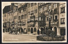 Stein am Rhein, Rathausplatz mit Gasthof