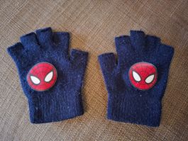 Handschuhe, fingerlos, Spiderman