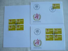 OMS 1995 Erg.-wert SBK 41 2 FDC + 4er-Block