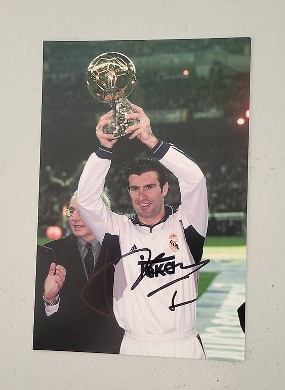 Autographes: Autogramm Luis Figo – D'occasion à Zürich par mag_y68h 2