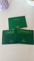 Rolex Cardholder Guarantee Booklet