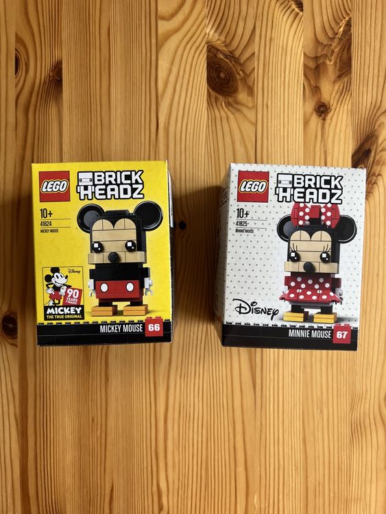 Brickheadz Mickey and Minnie 41624 and 41625 buy