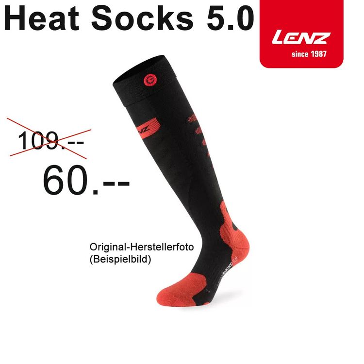 LENZ Heat Socks 5.0 / Heizsocken / Beheizbare Socken > NEU Kaufen