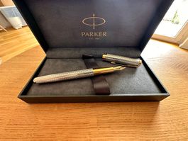 Parker Sonnet Sterling Silver 925 Füllfederhalter mit 18K