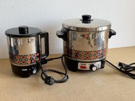 Vintage SIGG Fritteuse & Schnellkocher / Wasserkocher