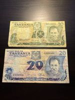 Billets Tanzanie 🇹🇿 2 billets 