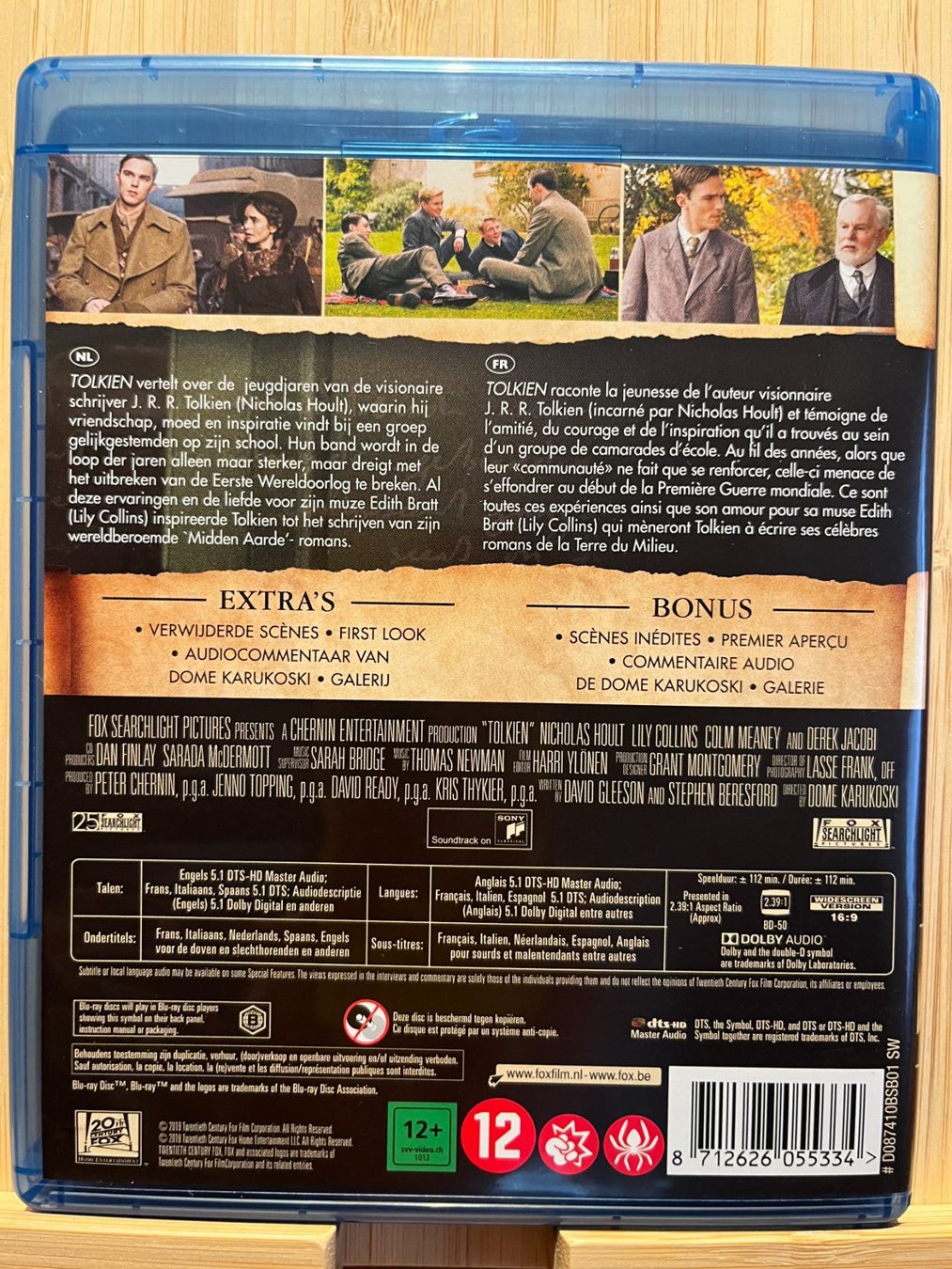 Tutti i DVDs: Tolkien (2019, Blu-ray) – Usato da Vevey venduto da zecollector 1