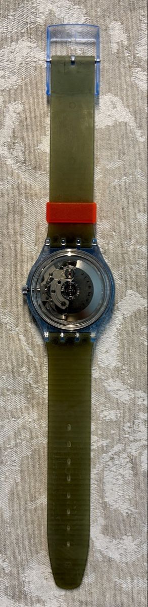 Swatch Montres: SWATCH Automatic Blue Matic ungetragen.! – Neuf (Voir description) à Bülach par Cspadanuda 1
