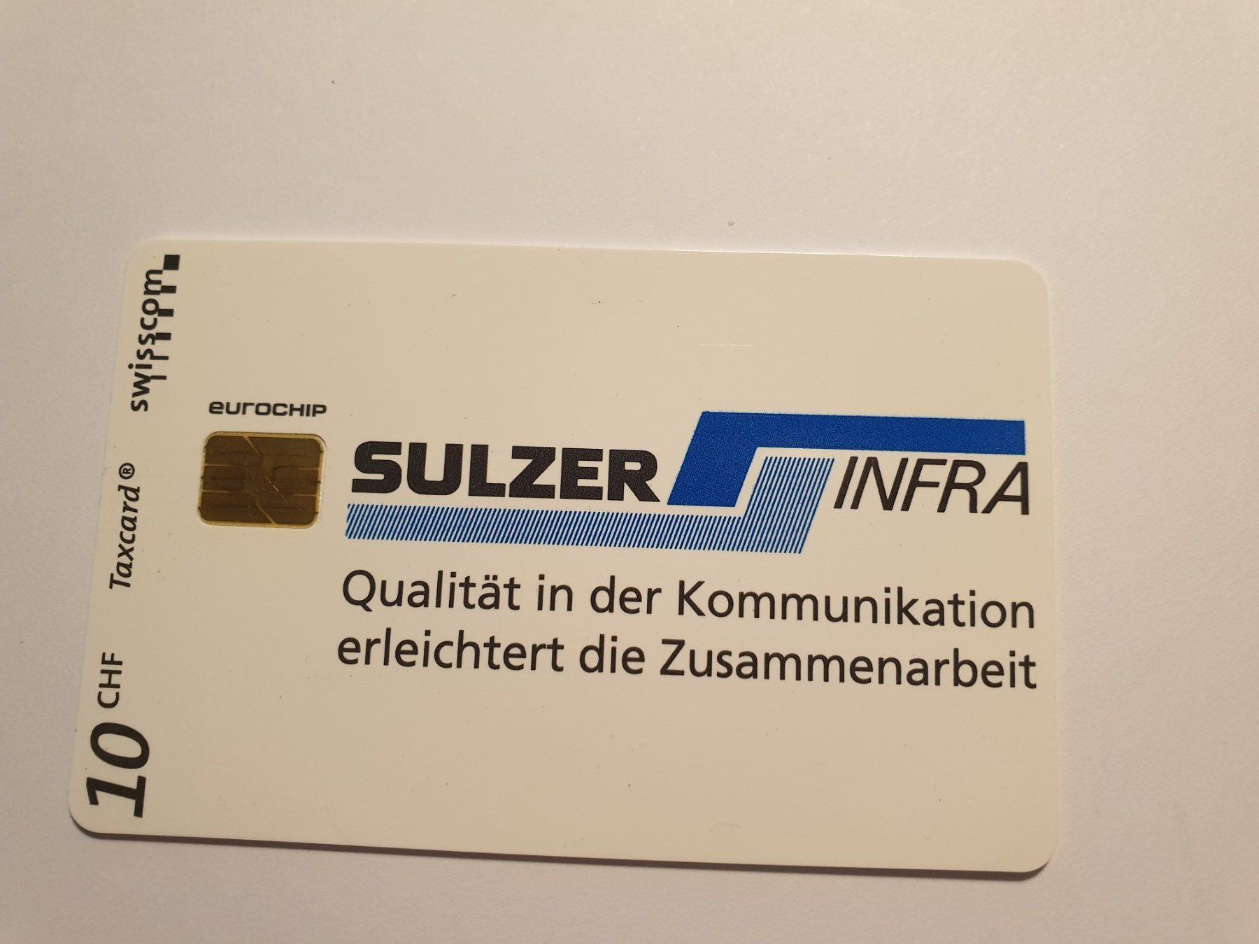 Cartes de téléphone: Sulzer – D'occasion à Rain par chesz